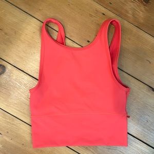 Lululemon Power Pivot tank size 4 pink punch color